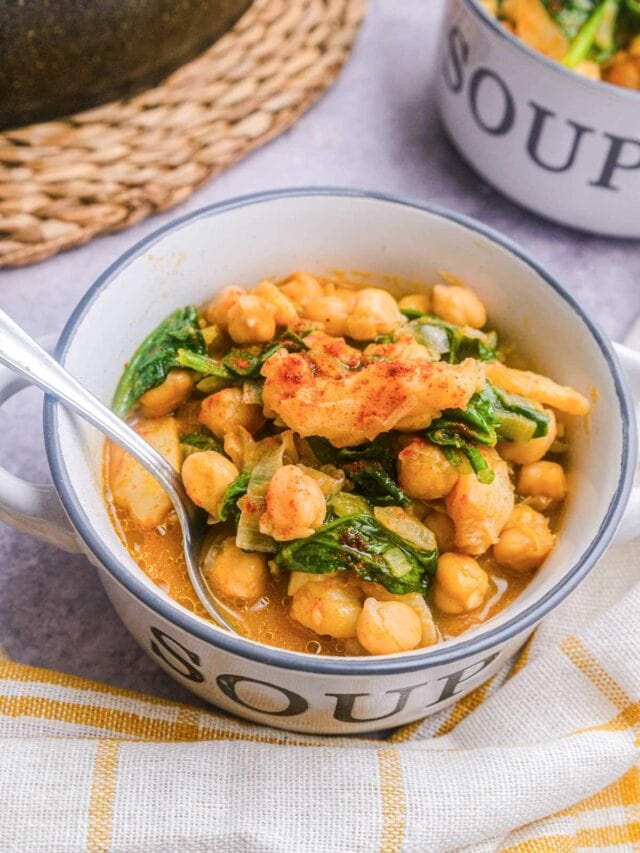 Cod and Chickpea Stew