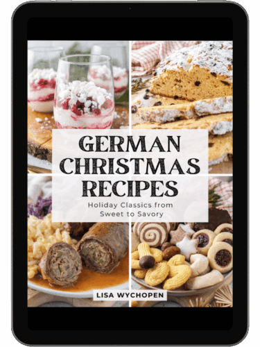 German Christmas eBook mockup transparent mockup of German Christmas eBook cover
